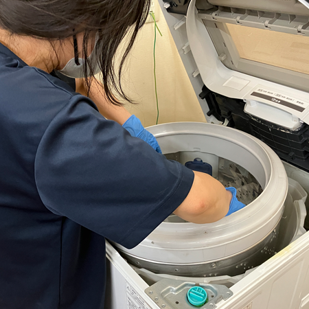 縦型洗濯機分解クリーニング(乾燥機能付き除く)｜LOHAS CLUB